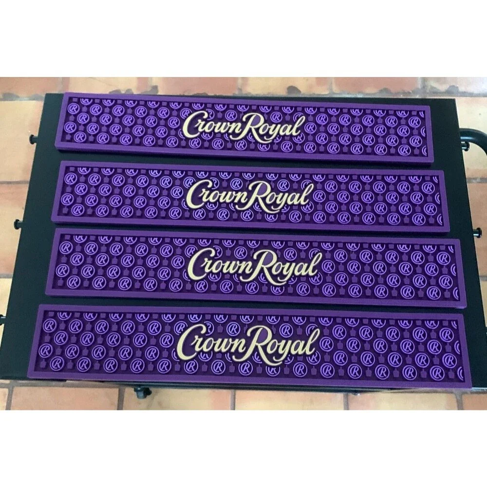 Crown Royal Canadian Whiskey 1 Bar Mat Rail Runner Bartender Mat 21
